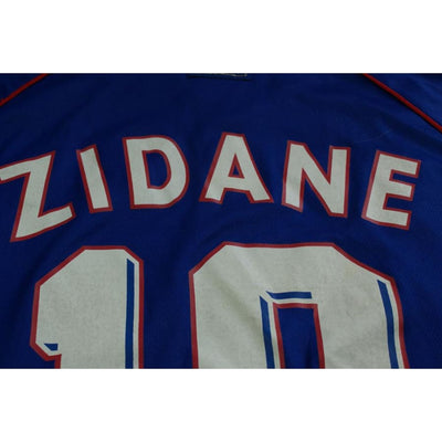 Maillot équipe de France vintage domicile N°10 ZIDANE 1998-1999 - Adidas - Equipe de France