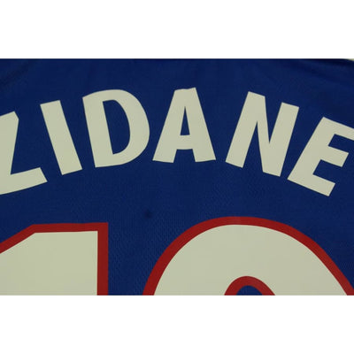 Maillot équipe de France vintage domicile N°10 ZIDANE 2000-2001 - Adidas - Equipe de France