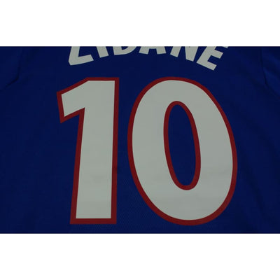 Maillot équipe de France vintage domicile N°10 ZIDANE 2000-2001 - Adidas - Equipe de France