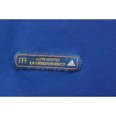 Maillot équipe de France vintage domicile N°10 ZIDANE 2000-2001 - Adidas - Equipe de France