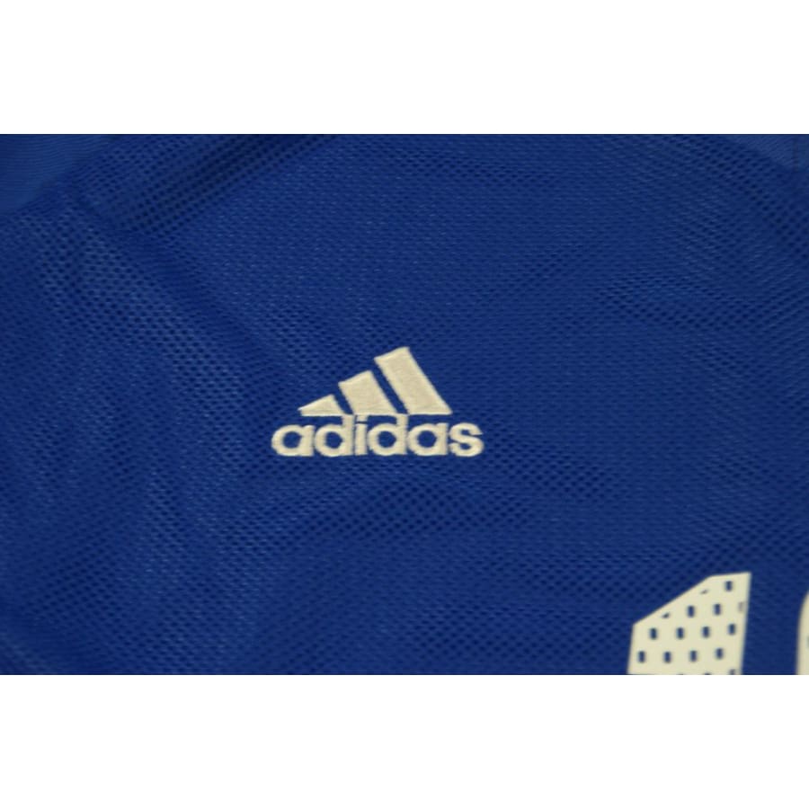 Maillot équipe de France vintage domicile N°10 ZIDANE 2002-2003 - Adidas - Equipe de France