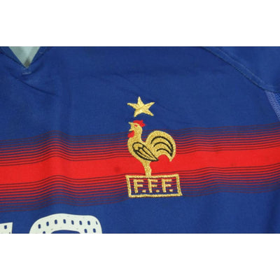 Maillot équipe de France vintage domicile N°10 ZIDANE 2004-2005 - Adidas - Equipe de France