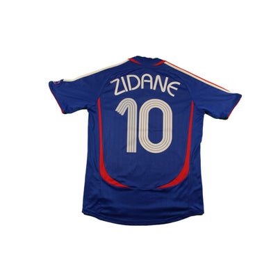 Maillot équipe de France vintage domicile N°10 ZIDANE 2006-2007 - Adidas - Equipe de France