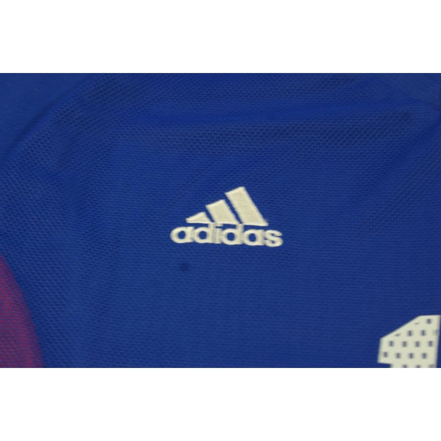 Maillot équipe de France vintage domicile N°12 HENRY 2002-2003 - Adidas - Equipe de France