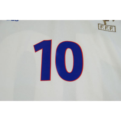 Maillot équipe de France vintage extérieur N°10 ZIDANE 2000-2001 - Adidas - Real Madrid