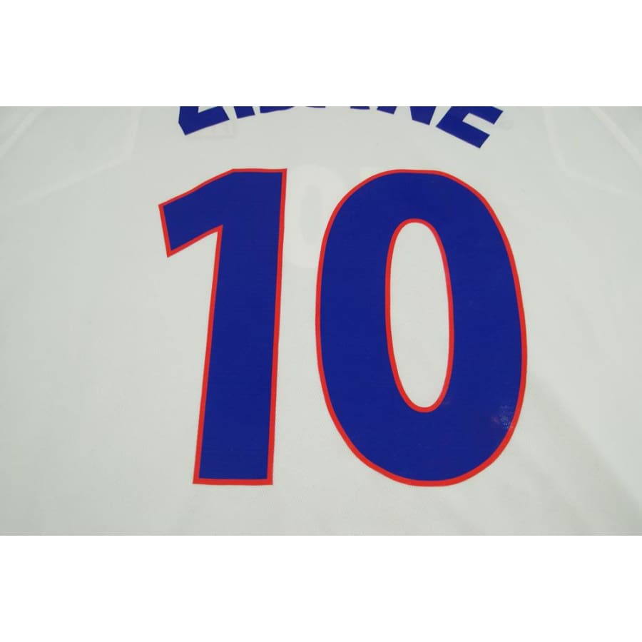 Maillot équipe de France vintage extérieur N°10 ZIDANE 2000-2001 - Adidas - Real Madrid