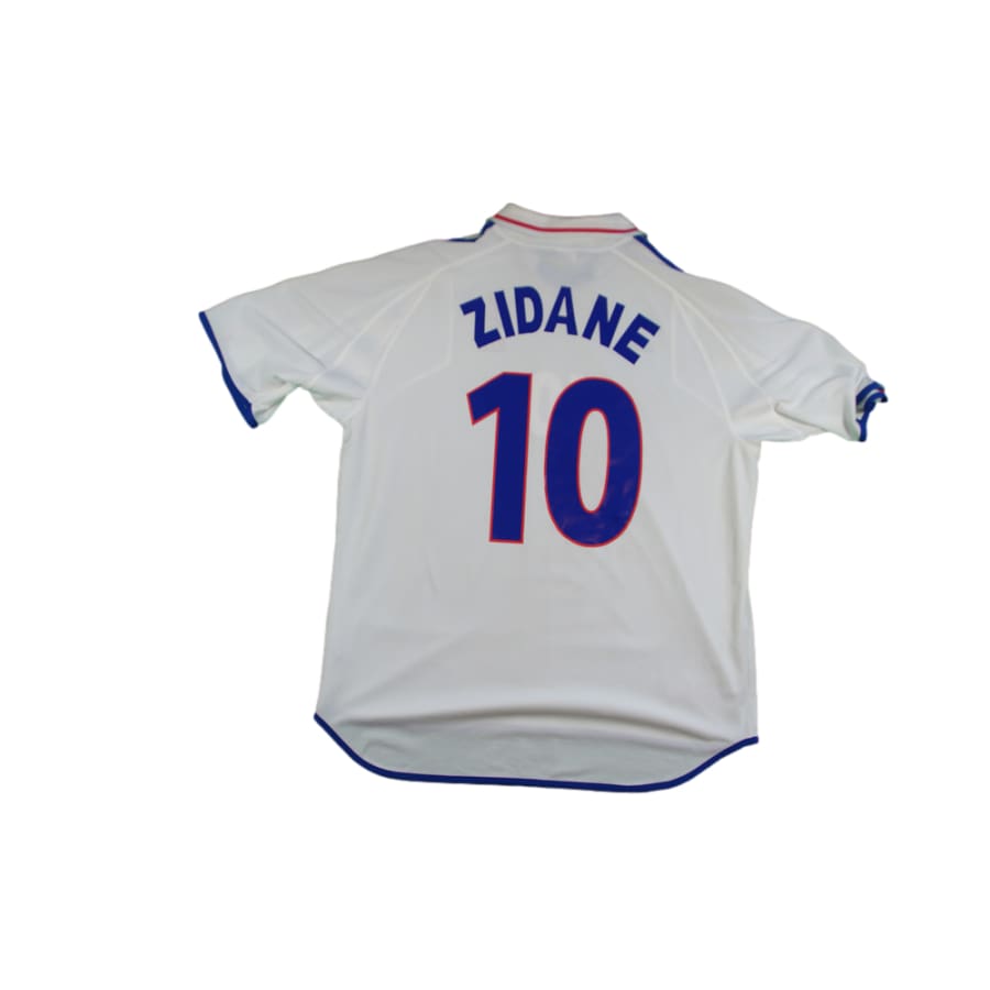 Maillot équipe de France vintage extérieur N°10 ZIDANE 2000-2001 - Adidas - Real Madrid