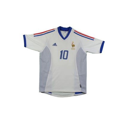 Maillot équipe de France vintage extérieur N°10 ZIDANE 2002-2003 - Adidas - Equipe de France