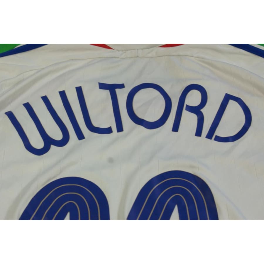 Maillot équipe de France vintage extérieur N°11 WILTORD 2006-2007 - Adidas - Equipe de France