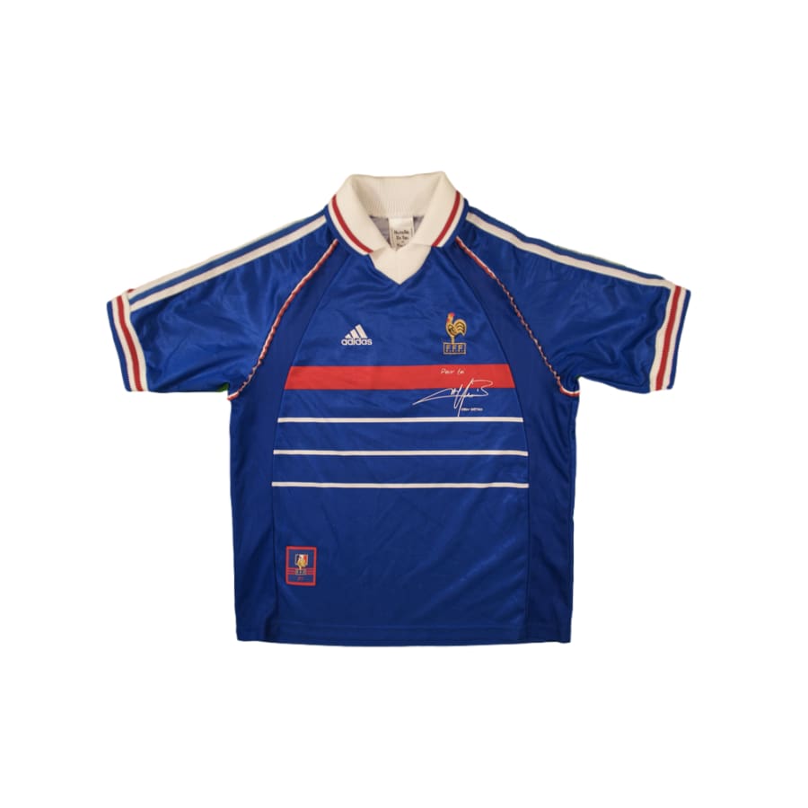 Maillot équipe de France vintage NUTELLA - TIC TAC - KINDER 1997-1998 - Adidas - Equipe de France