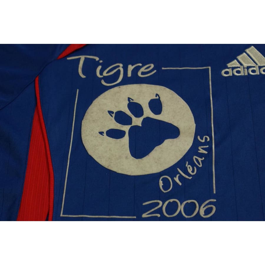 Maillot Equipe de France vintage Tigre Orléans domicile 2006-2007 - Adidas - Equipe de France