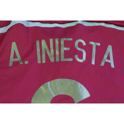 Maillot Espagne domicile N°6 A.INIESTA 2014-2015 - Adidas - Espagne