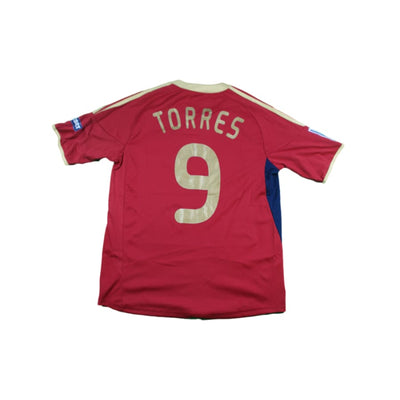Maillot Espagne vintage domicile #9 TORRES 2009-2010 - Adidas - Espagne