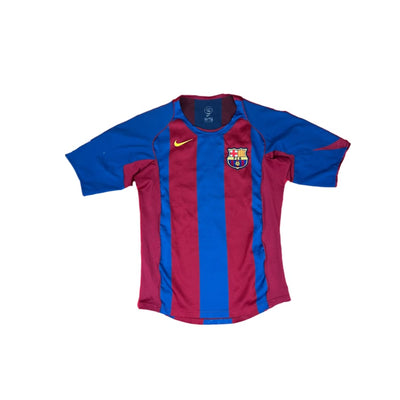 Maillot FC Barcelone #10 Ronaldinho 2004-2005 - Maillots de foot vintage / rétro - The Football Market