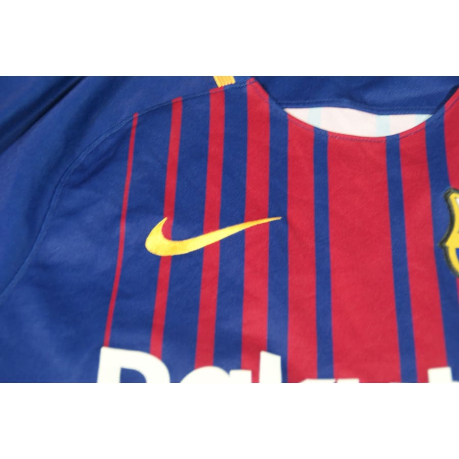 Maillot FC Barcelone domicile #11 DEMBELE 2017-2018 - Nike - Barcelone