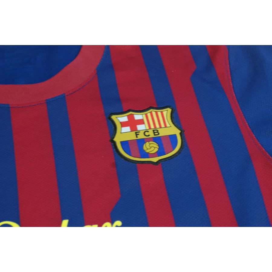Maillot FC Barcelone Domicile 2011/2012 – Nike, Taille S – Très Bon état
