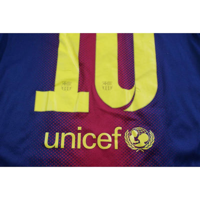Maillot FC Barcelone domicile N°10 MESSI 2012-2013 - Nike - Barcelone