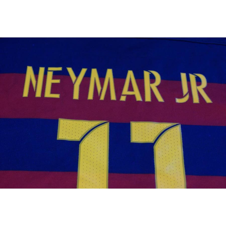 Maillot FC Barcelone domicile N°11 NEYMAR JR 2015-2016 - Nike - Barcelone