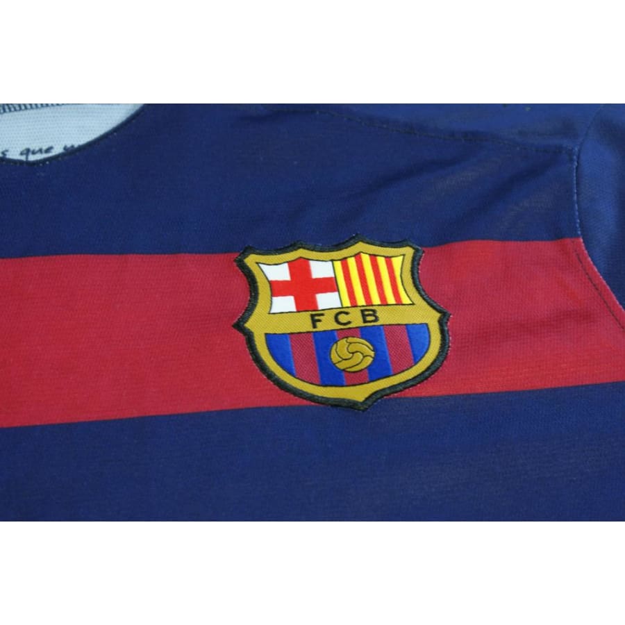 Maillot FC Barcelone domicile N°11 NEYMAR JR 2015-2016 - Nike - Barcelone