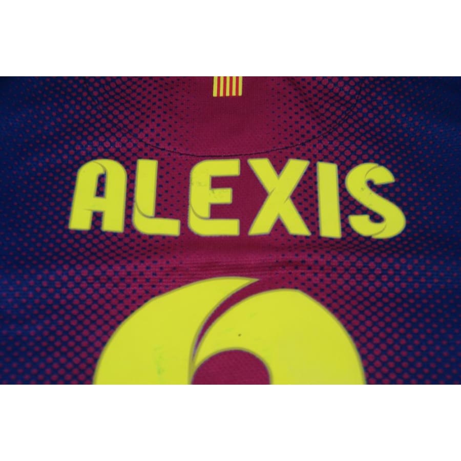 Maillot FC Barcelone domicile N°9 ALEXIS 2012-2013 - Nike - Barcelone