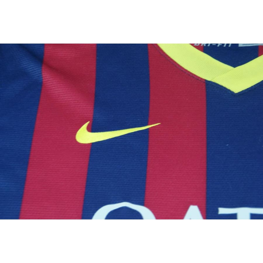 Maillot FC Barcelone domicile N°9 NOLLIBUS 2013-2014 - Nike - Barcelone