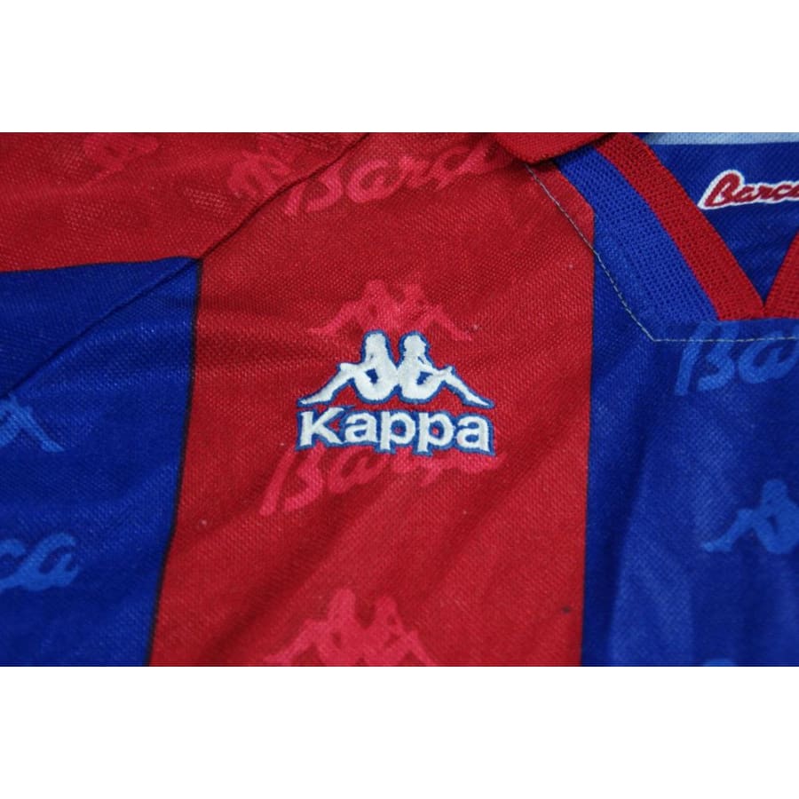 Maillot FC Barcelone rétro domicile #9 RONALDO 1996-1997 - Kappa - Barcelone