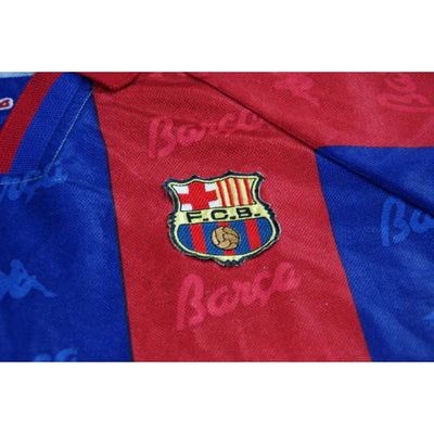 Maillot FC Barcelone rétro domicile #9 RONALDO 1996-1997 - Kappa - Barcelone