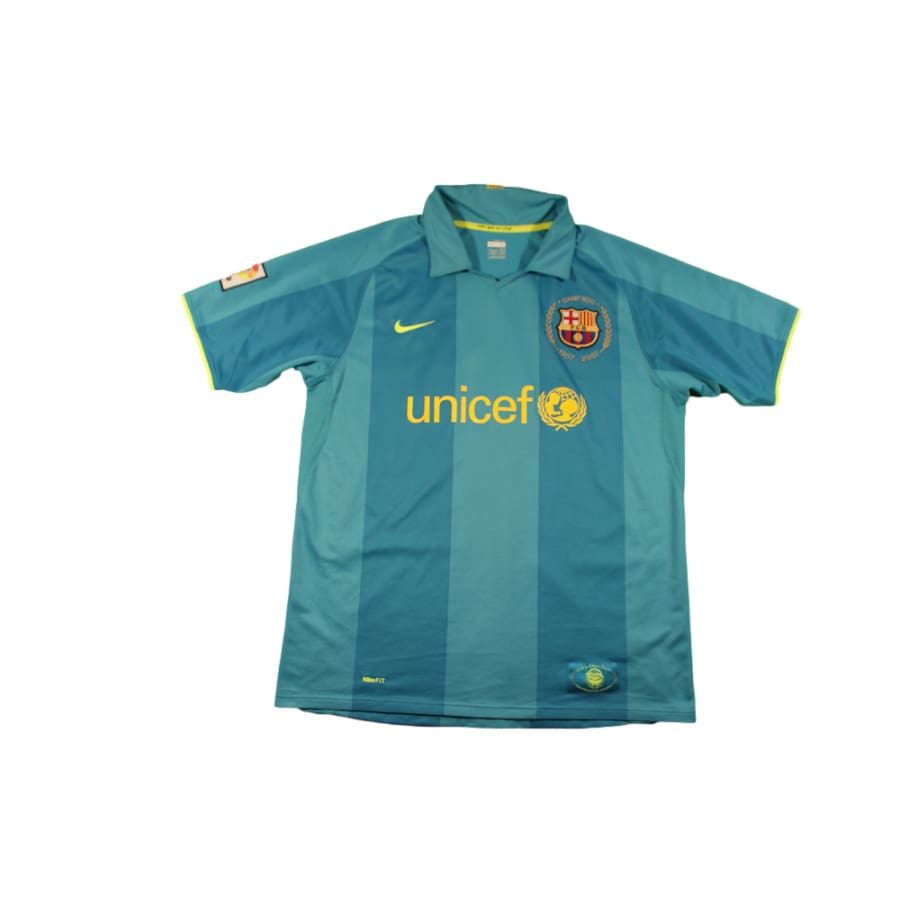 Maillot FC Barcelone rétro extérieur N°10 MESSI 2007-2008 - Nike - Barcelone