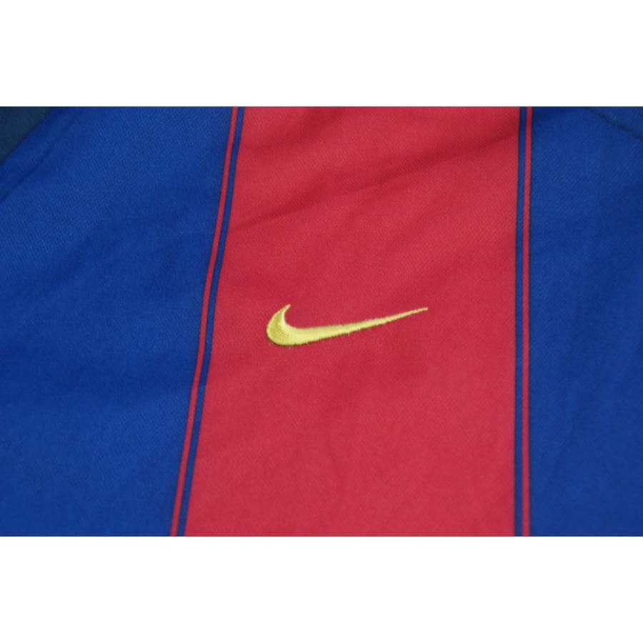 Maillot FC Barcelone vintage domicile #10 RONALDINHO 2003-2004 - Nike - Barcelone