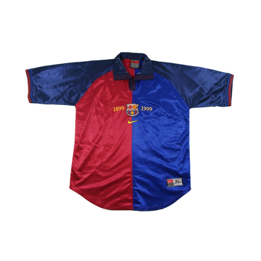 Maillot FC Barcelone vintage domicile 1999-2000 - Nike - Barcelone
