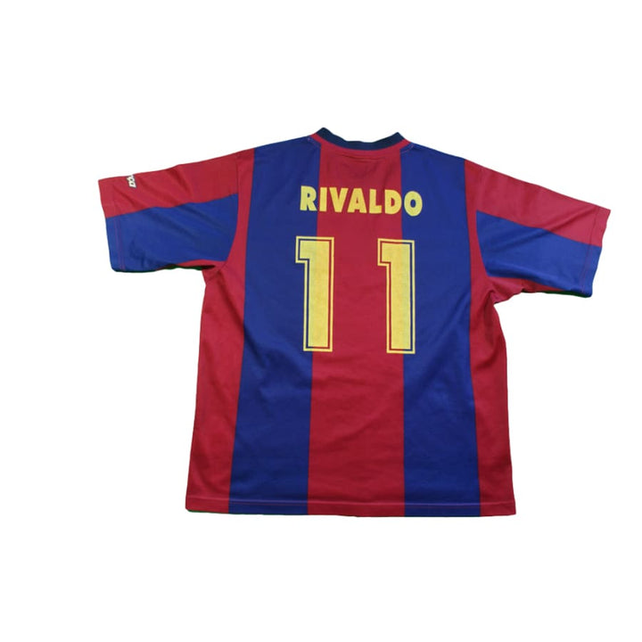 Maillot Domicile FC Barcelone 1998-1999 – Nike Taille S – Pep Guardiola – Fabriqué Au Portugal