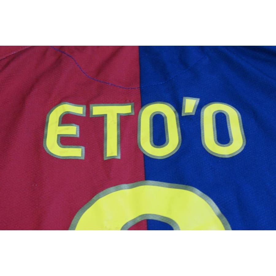 Maillot FC Barcelone vintage domicile N°9 ETO’O 2008-2009 - Nike - Barcelone