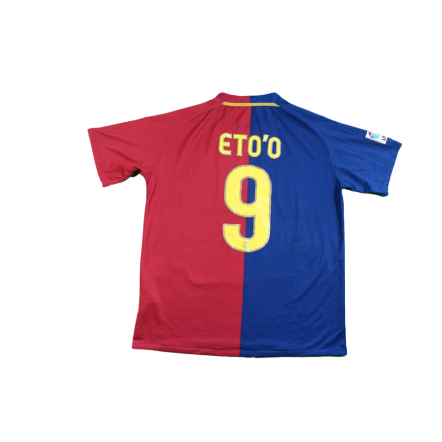 Maillot FC Barcelone vintage domicile N°9 ETO’O 2008-2009 - Nike - Barcelone