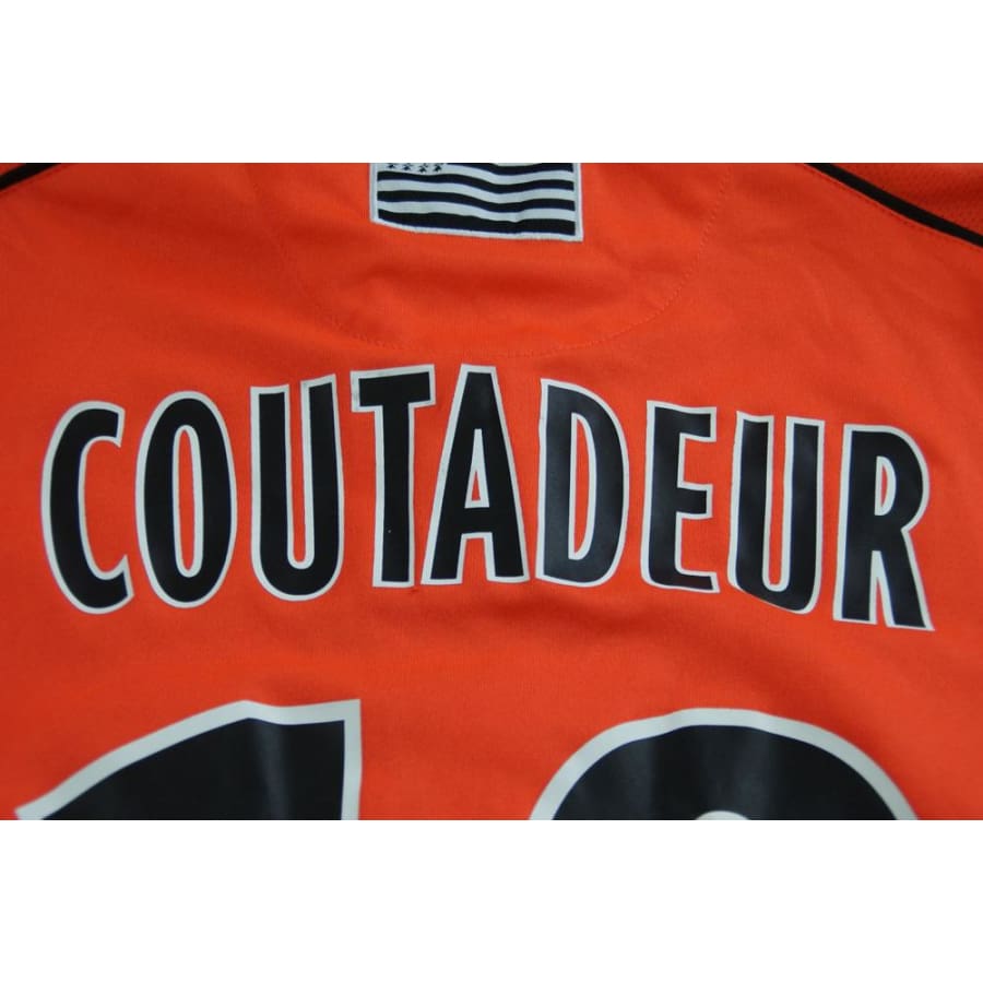 Maillot FC Lorient rétro domicile N°10 COUTADEUR 2011-2012 - Macron - FC Lorient