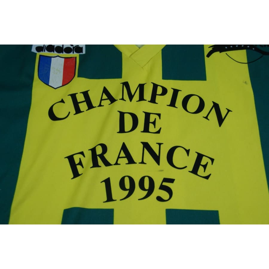 Maillot FC Nantes rétro domicile champion de France 1994-1995 - Diadora - FC Nantes