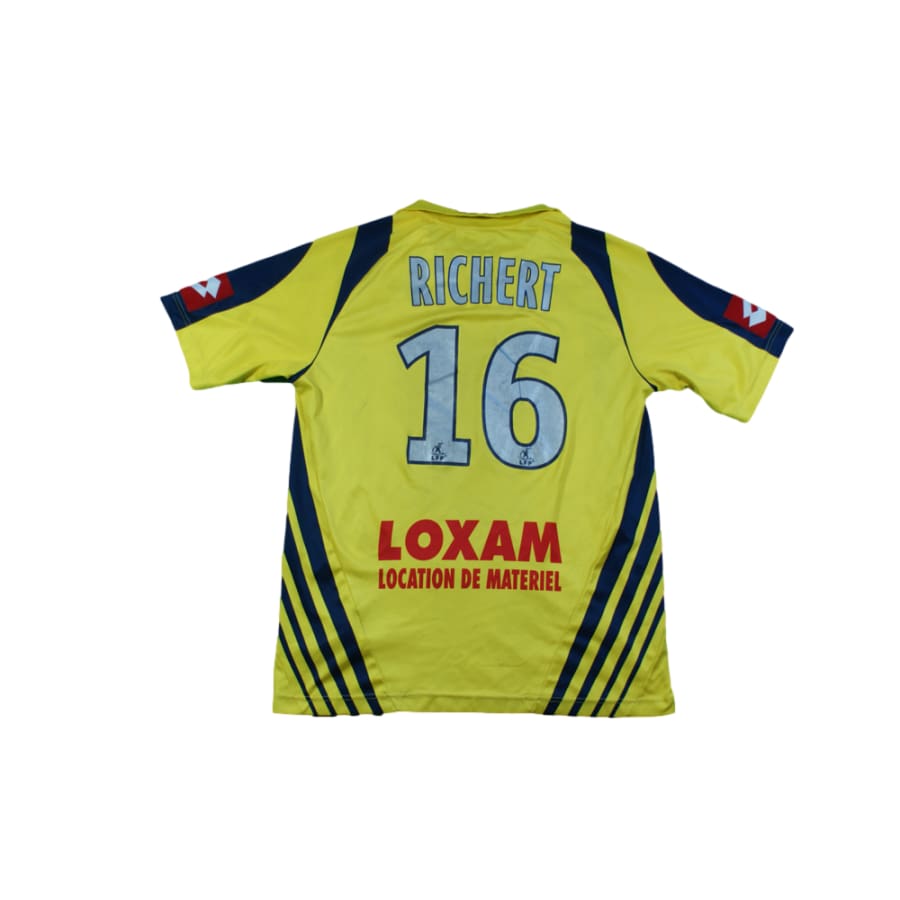 Maillot FC Sochaux-Montbéliard domicile N°16 RICHERT 2007-2008 - Lotto - FC Sochaux-Montbéliard