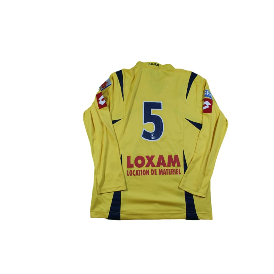 Maillot FC Sochaux-Montbéliard rétro domicile N°5 2006-2007 - Lotto - FC Sochaux-Montbéliard