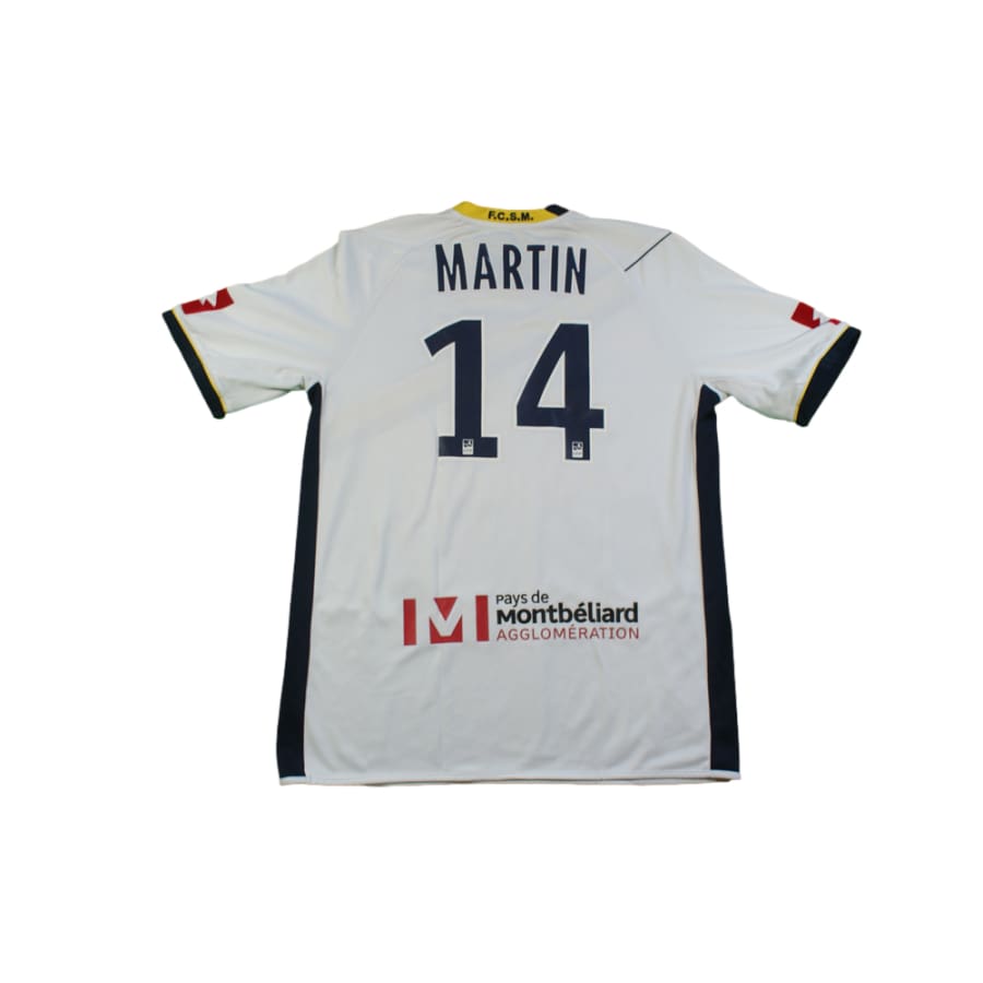 Maillot FC Sochaux-Montbéliard rétro extérieur N°14 MARTIN 2011-2012 - Lotto - FC Sochaux-Montbéliard