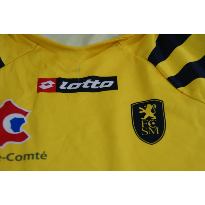 Maillot De Foot Vintage Sochaux 2008-2009 Domicile - Matchworn #25 J. FATY - Collection