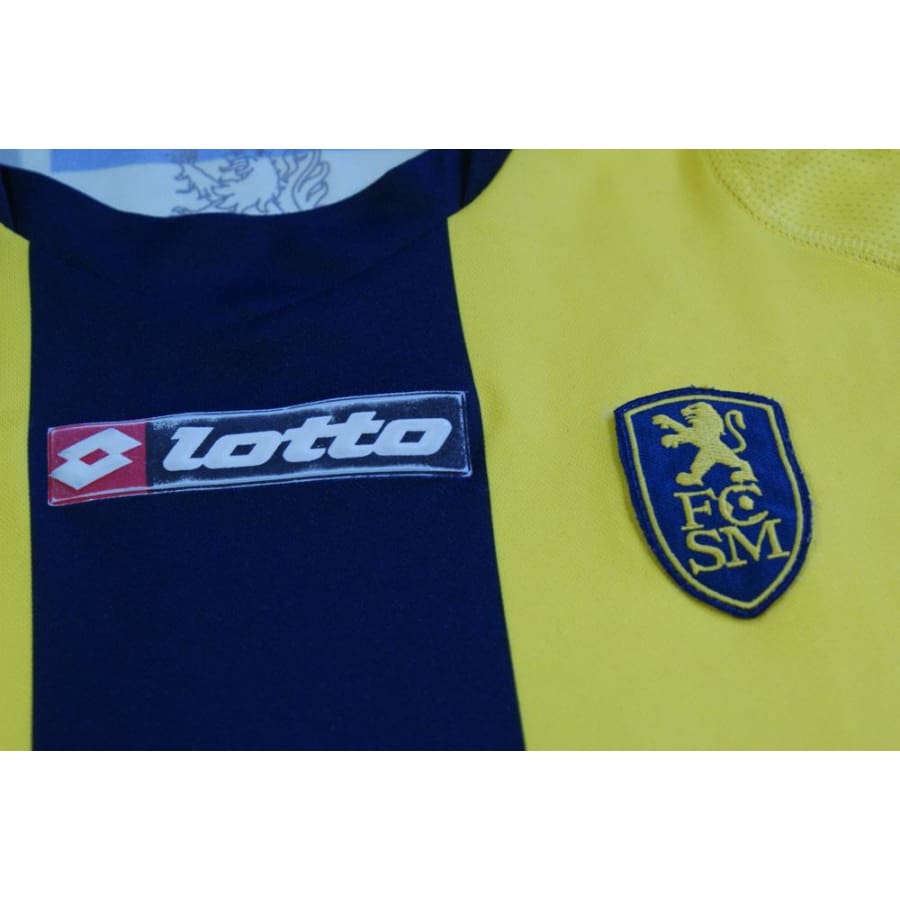 Maillot FC Sochaux rétro domicile N°11 SANTOS 2008-2009 - Lotto - FC Sochaux-Montbéliard