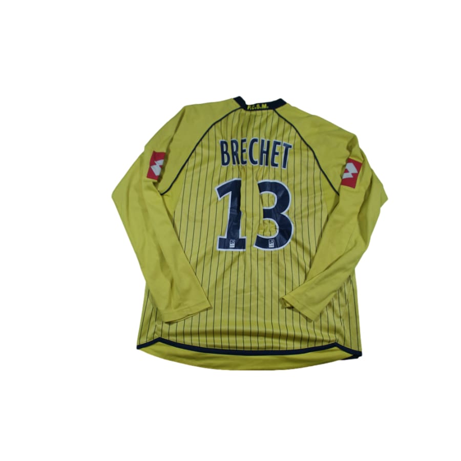 Maillot FC Sochaux vintage domicile #13 BRECHET 2009-2010 - Lotto - FC Sochaux-Montbéliard