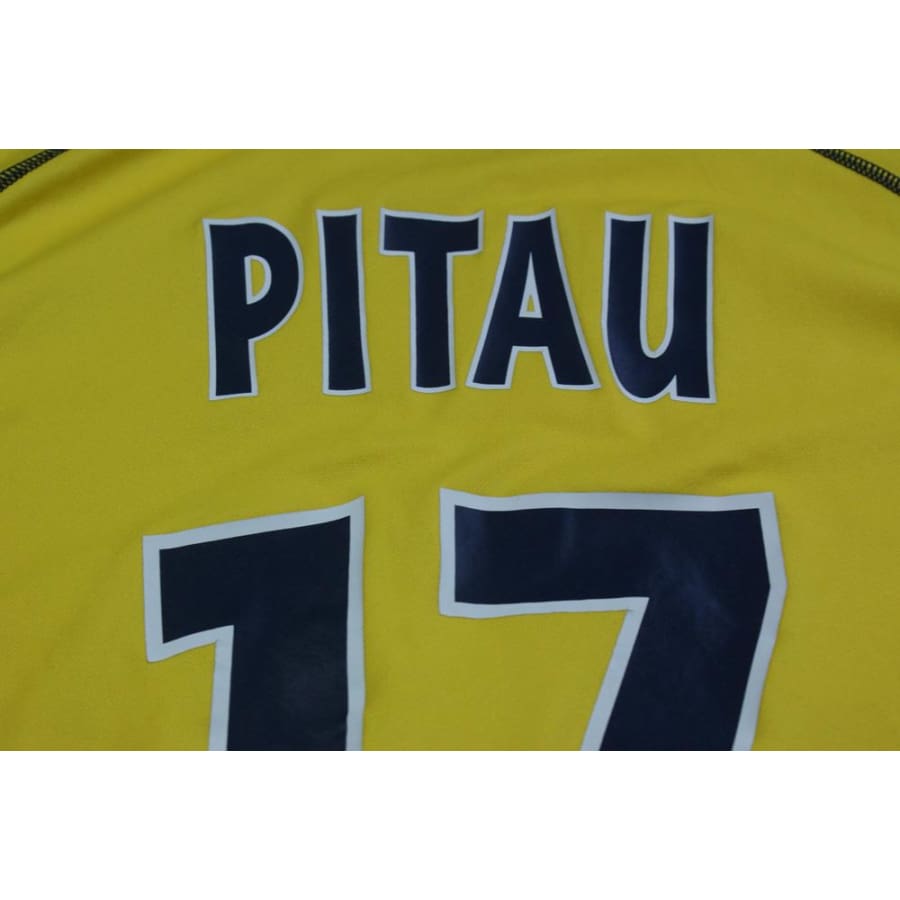 Maillot FC Sochaux vintage domicile N°17 PITAU 2004-2005 - Lotto - FC Sochaux-Montbéliard