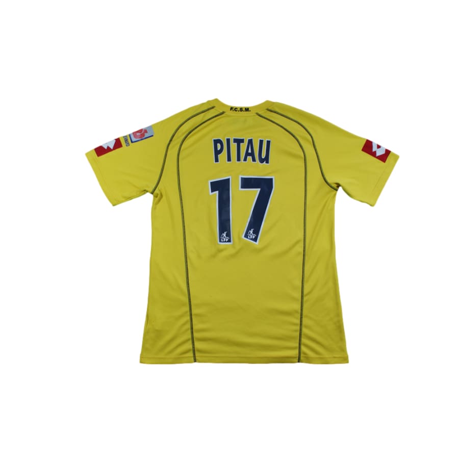 Maillot FC Sochaux vintage domicile N°17 PITAU 2004-2005 - Lotto - FC Sochaux-Montbéliard