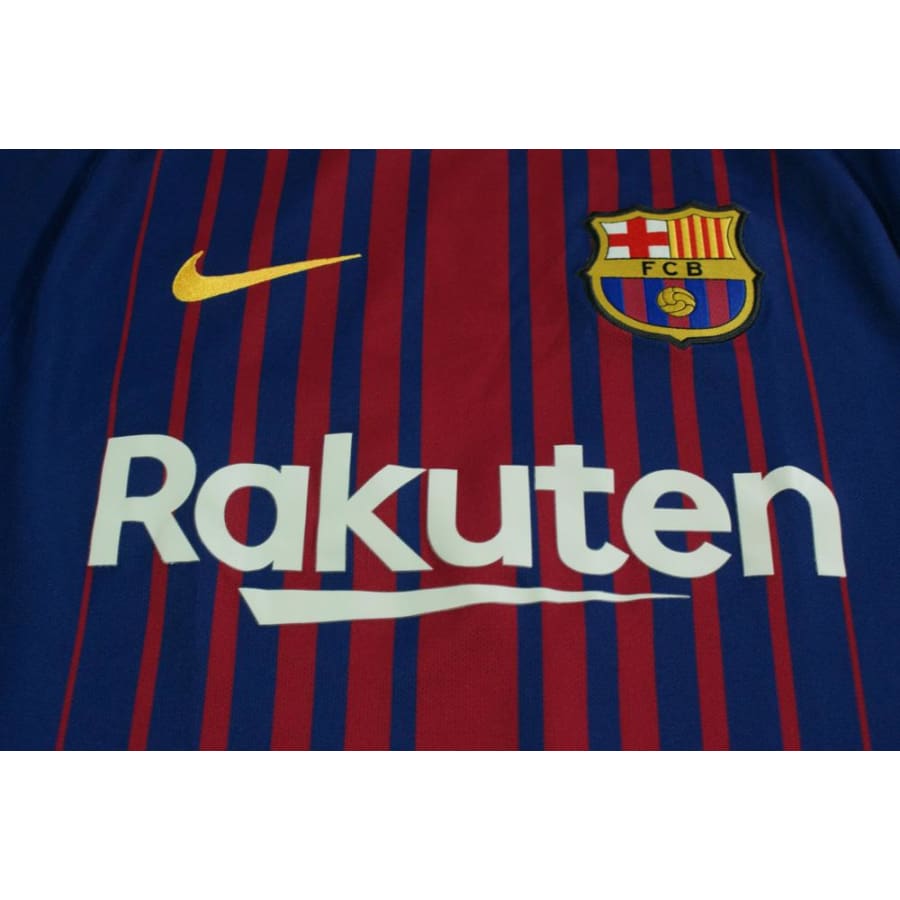 Maillot foot Barça domicile 2017-2018 - Nike - Barcelone