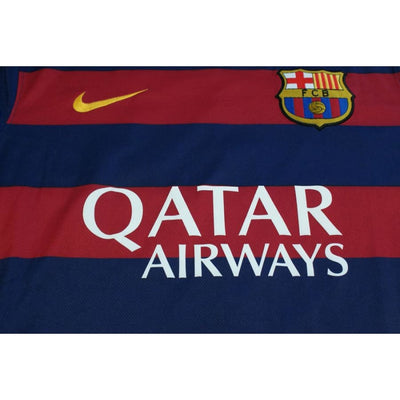 Maillot foot Barça domicile N°11 NEYMAR JR 2015-2016 - Nike - Barcelone