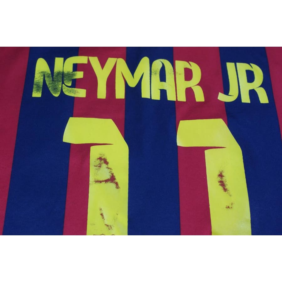 Maillot vintage 2013 / 2014 - Barcelone - Neymar #11 (M) - Back To The  Football
