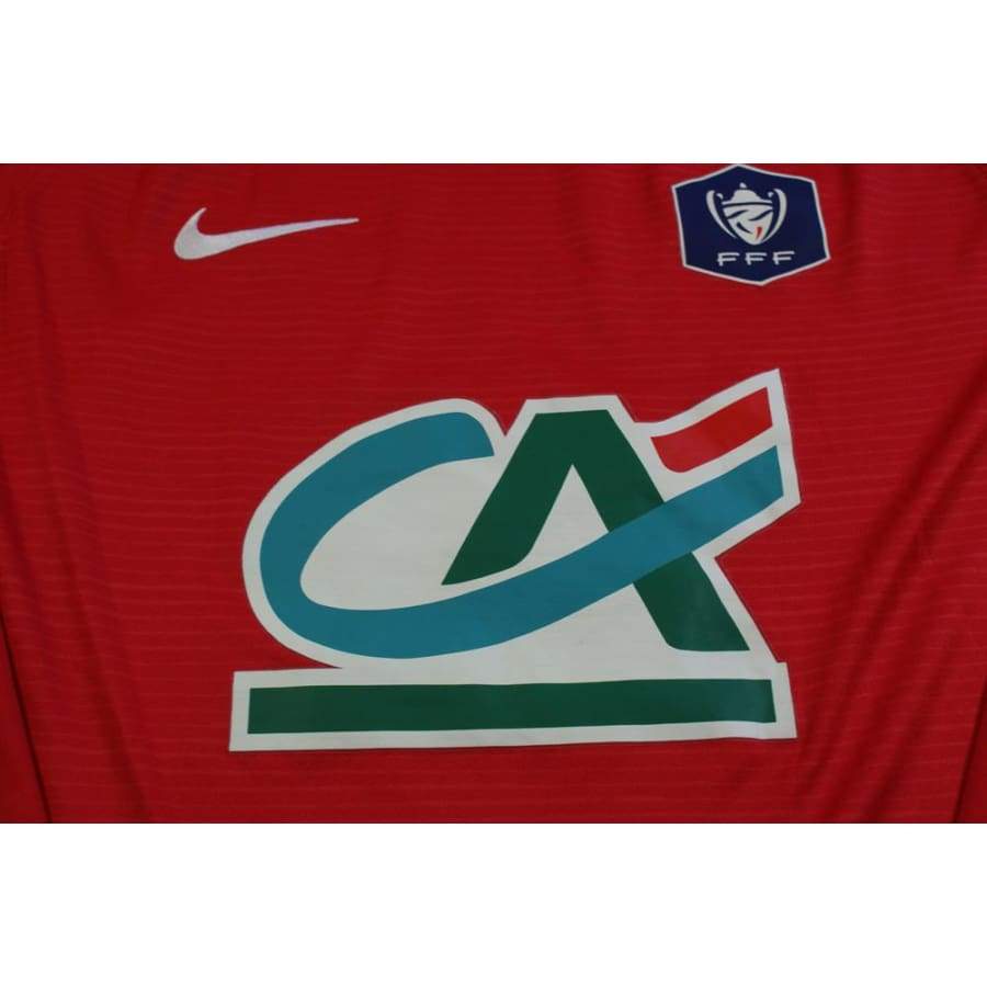 Maillot foot Coupe de France Crédit Agricole N°11 années 2010 - Nike - Coupe de France