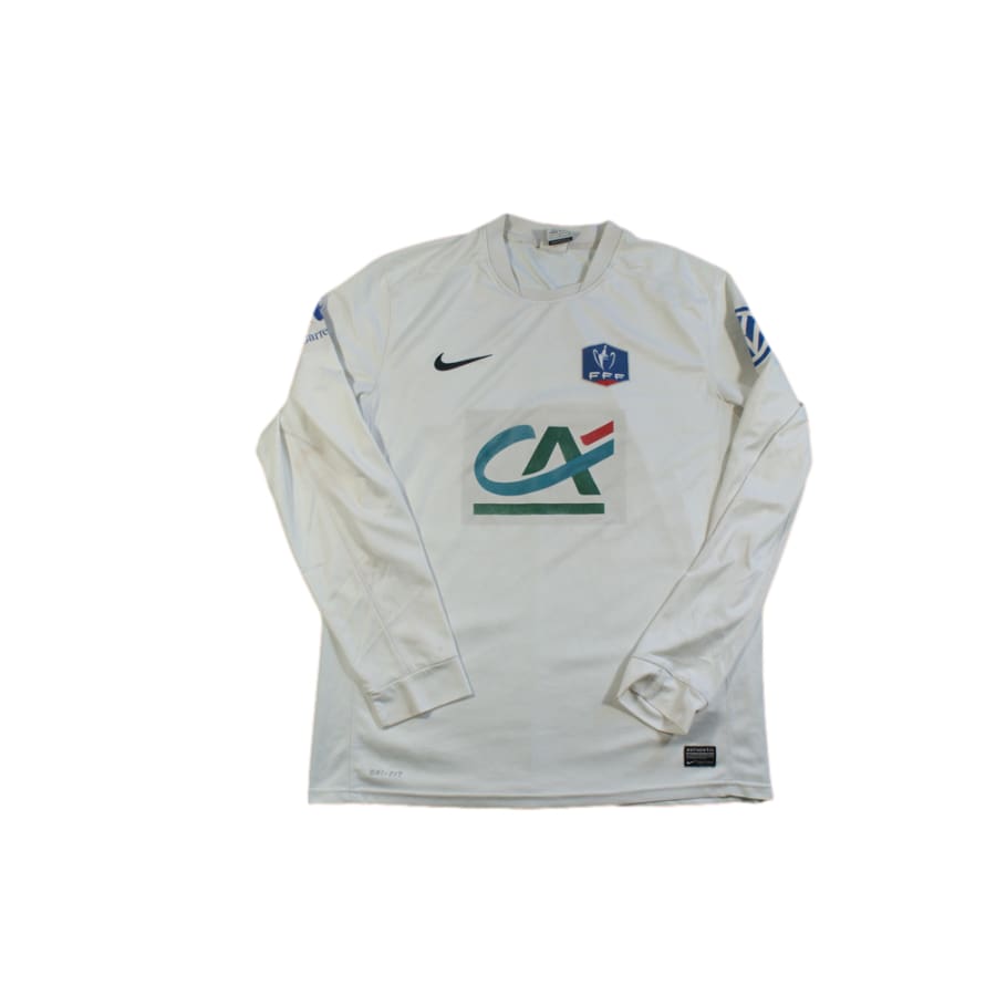Maillot foot Coupe de France Crédit Agricole N°4 années 2010 - Nike - Coupe de France