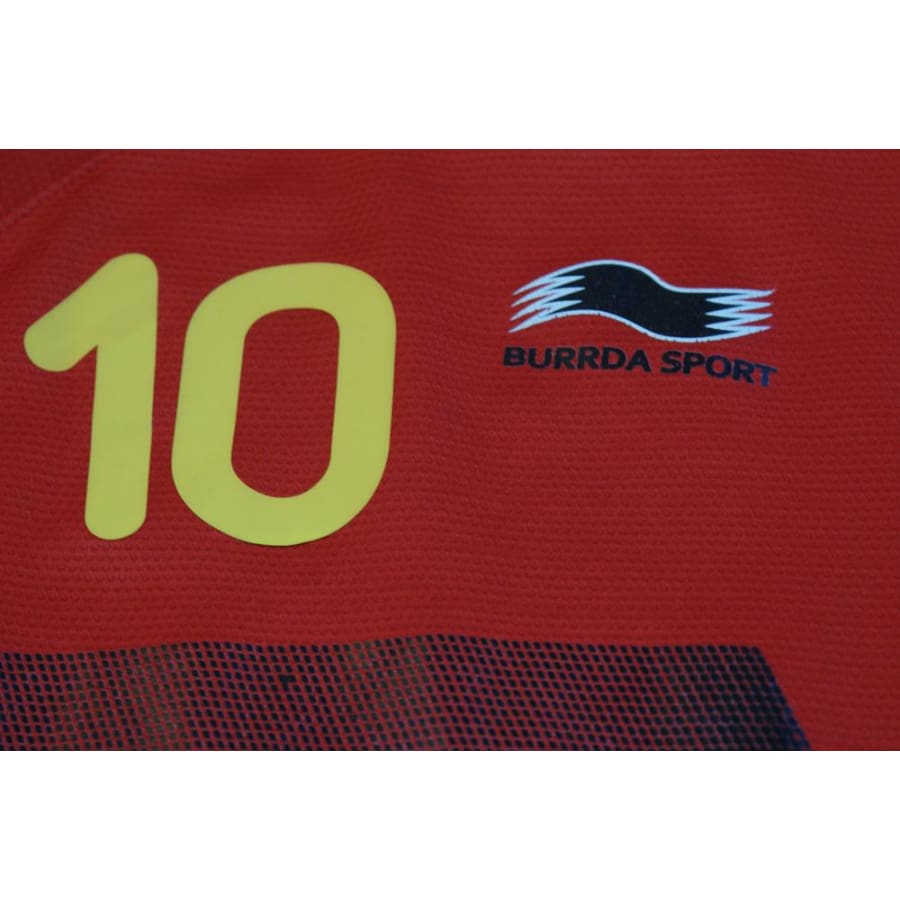 Maillot foot équipe de Belgique domicile N°10 HAZARD 2014-2015 - Burrda Sport - Belgique