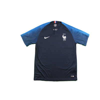 Maillot foot équipe de France domicile 2 étoiles 2018-2019 - Nike - Equipe de France